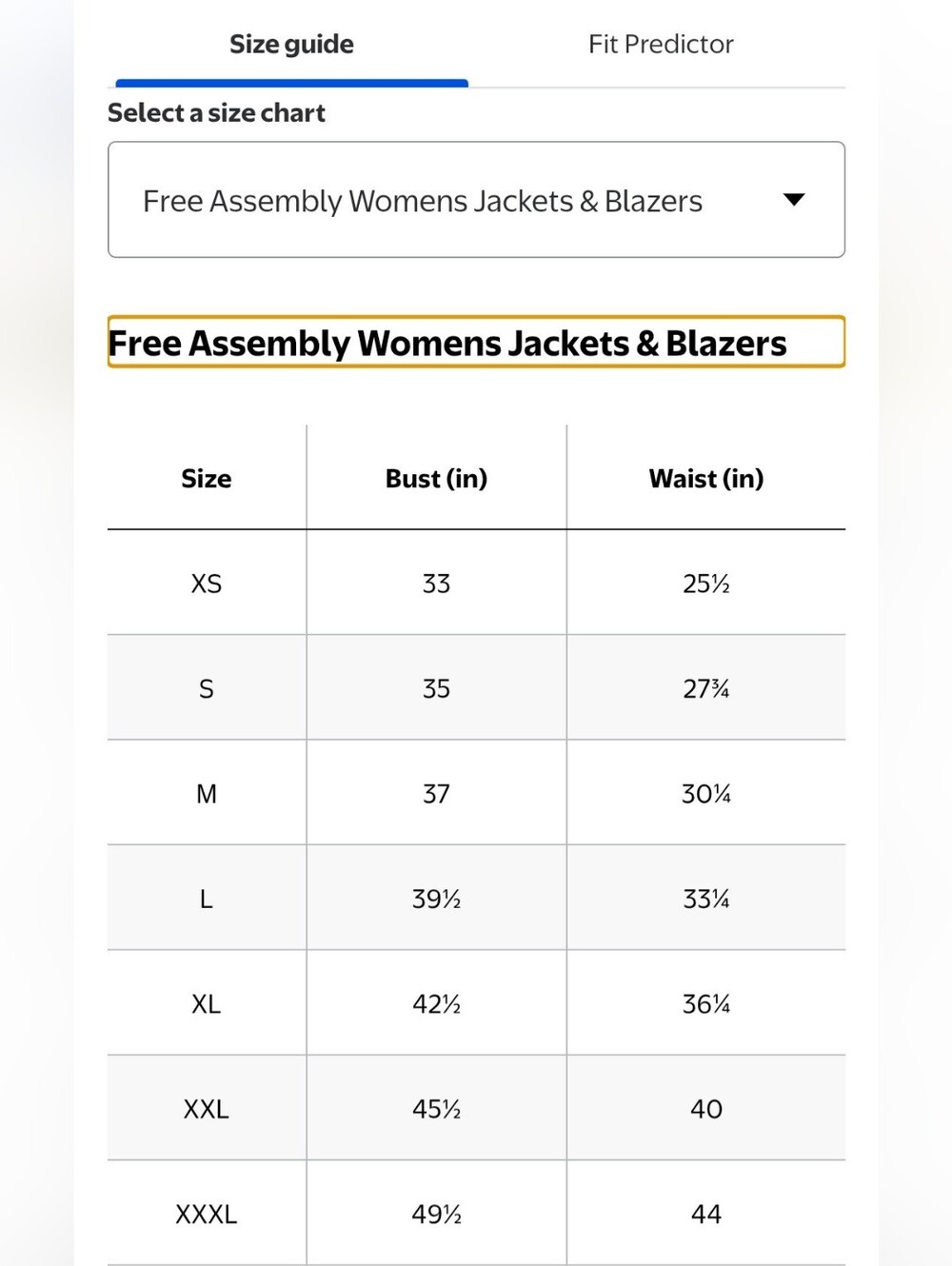 NWT Free Assembly Indigo Crosshatch Blazer Women’s Single-Breasted Jacket - Picture 8 of 8